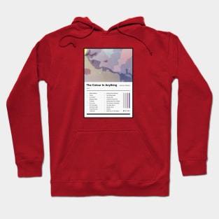The Colour in Anything Tracklist Hoodie